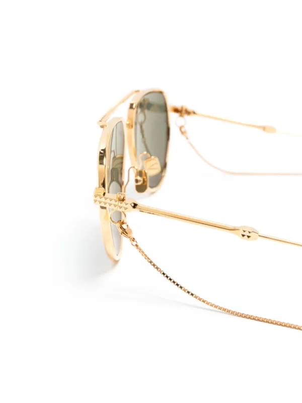 サングラス VALENTINO GARAVANI Woman Sunglasses Gold VLX-122A-52 GOLD Valentino V STUD VLX 122A 52 Glasses – Bassol optic