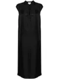 Loulou Studio Demeter silk midi dress - Black