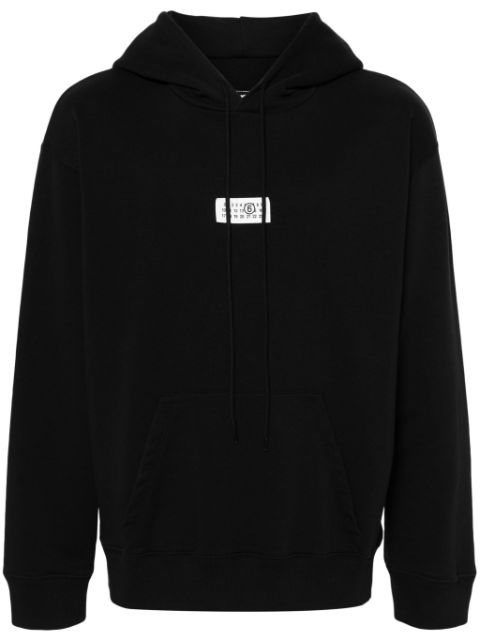 MM6 Maison Margiela numbers-motif jersey hoodie Men