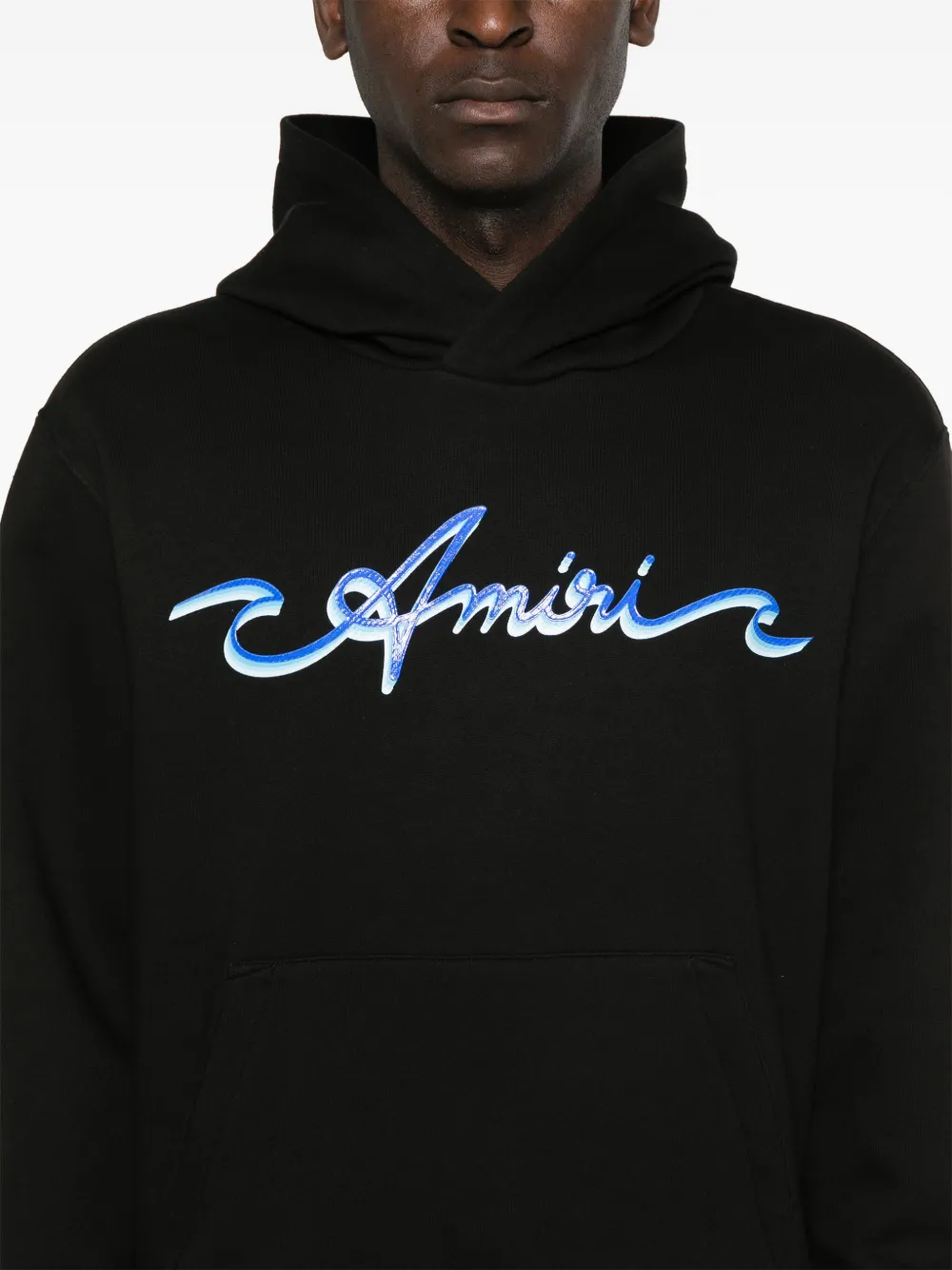 AMIRI Hoodie met logoprint Zwart