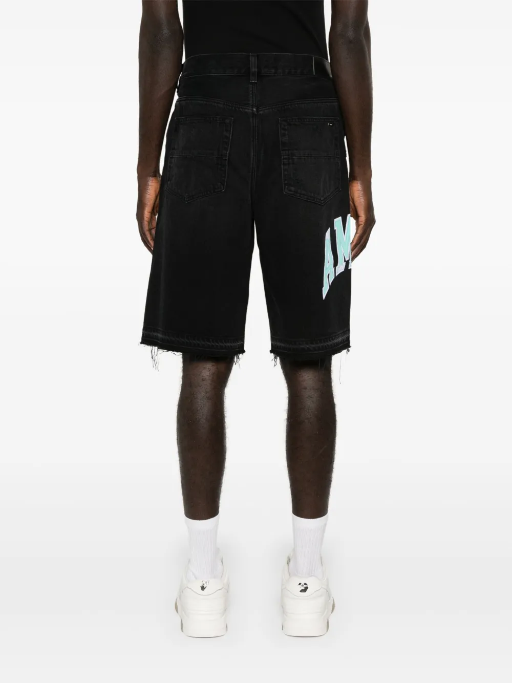 AMIRI Denim shorts Zwart