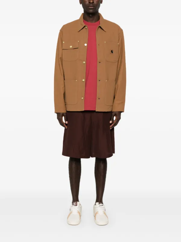 Carhartt WIP Jaqueta Michigan | Marrom | FARFETCH BR