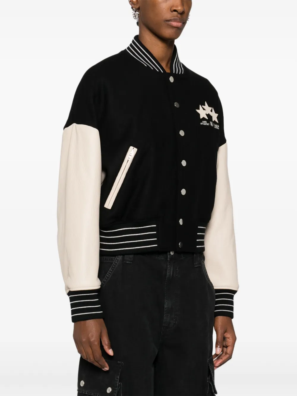 AMIRI Stars colour-block bomber jacket | Jackets | Image 3