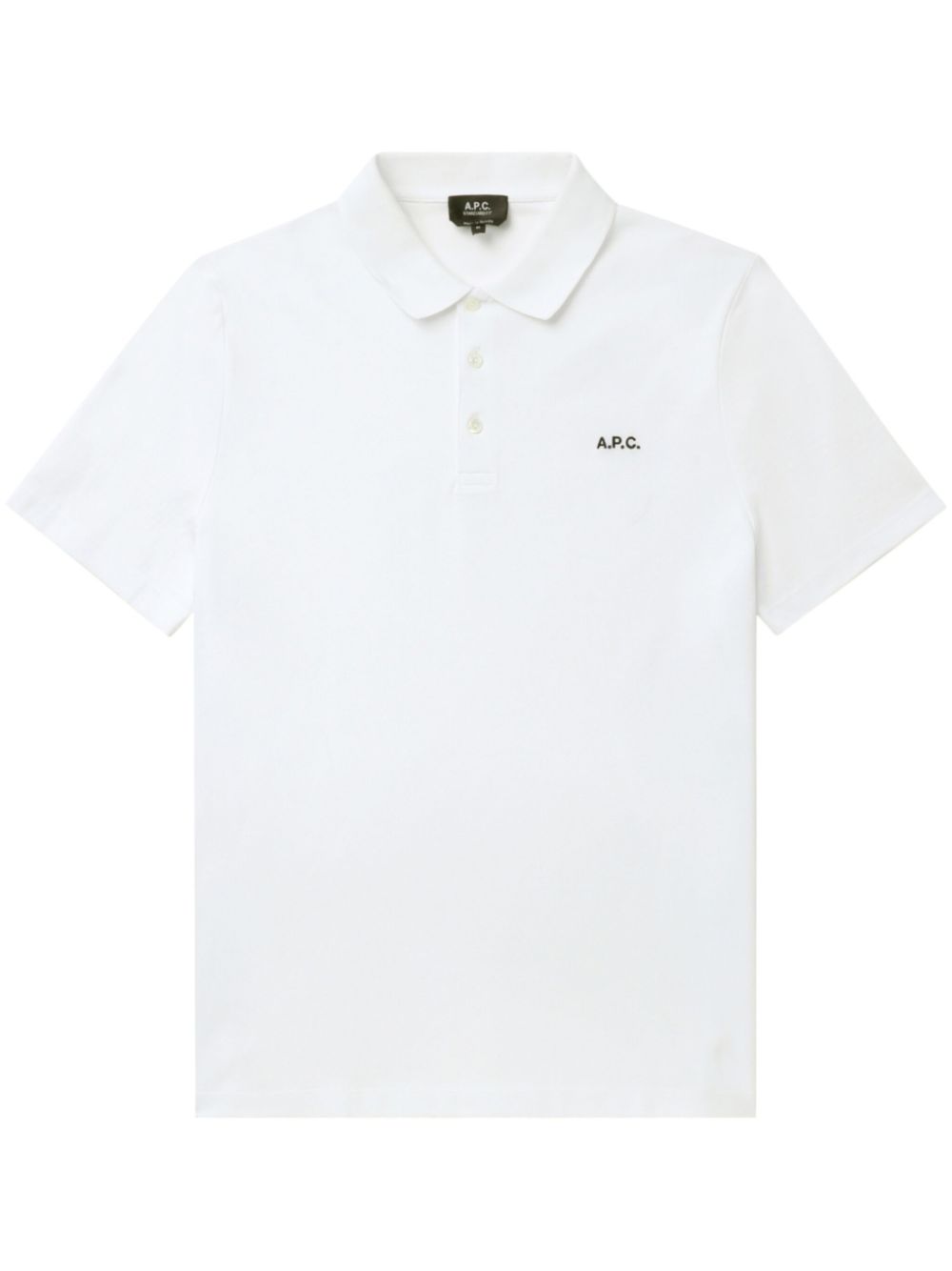 logo-embroidered polo shirt