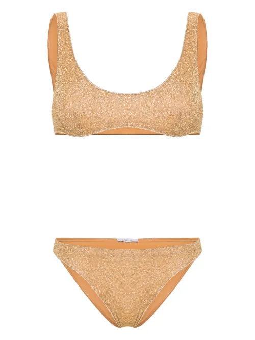 Bikini Lumière Sporty à effet métallisé - Oséree - Modalova