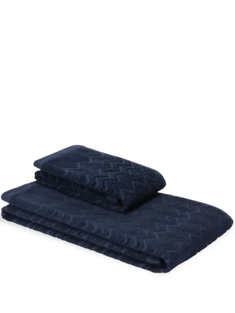 Missoni Home Chalk towel set (set of two)