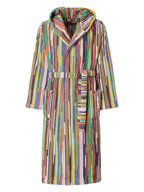 Missoni Home Melody striped bathrobe