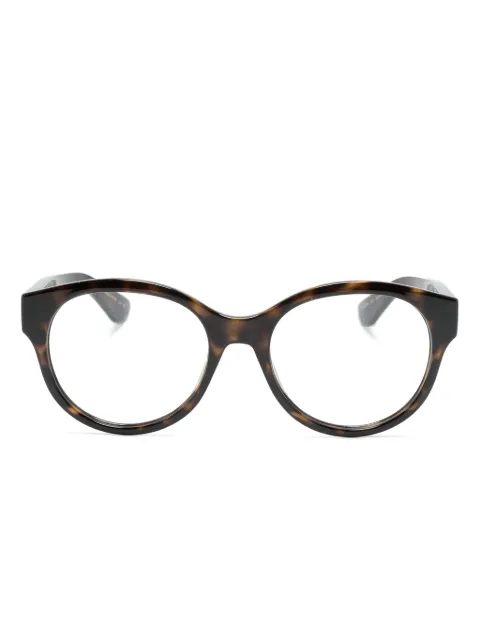 Gucci Eyewear lentes con armazón redonda