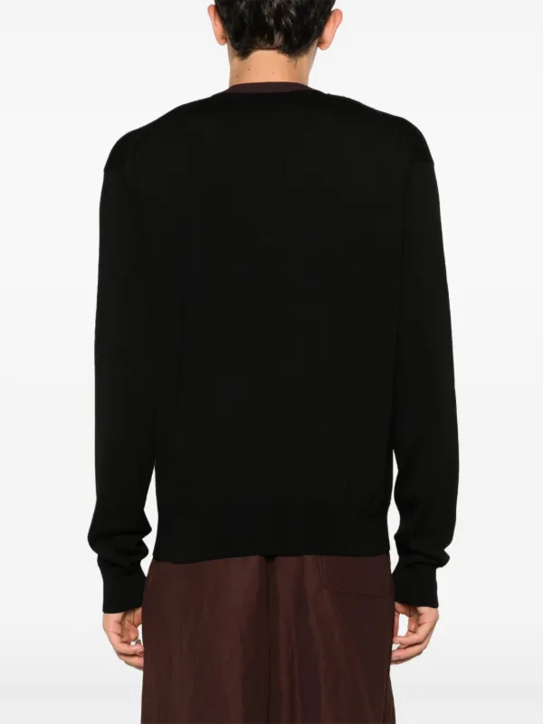【関税込み】Jil Sander ブラック レイヤード プルオーバー Jil Sander レイヤード プルオーバー | ブラック | FARFETCH JP