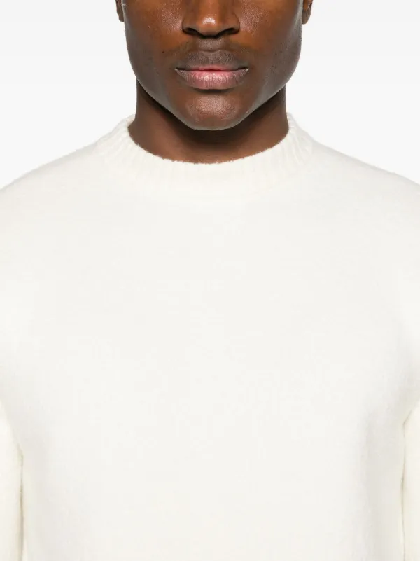 Jil Sander クルーネック セーター | ホワイト | FARFETCH JP