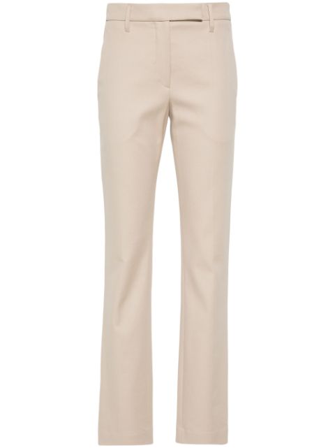 Brunello Cucinelli slim-leg twill trousers Women