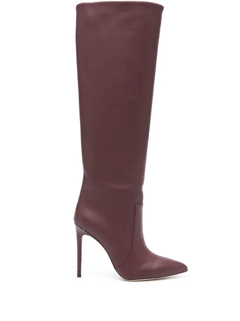 Paris Texas Stiletto 115mm leather boots