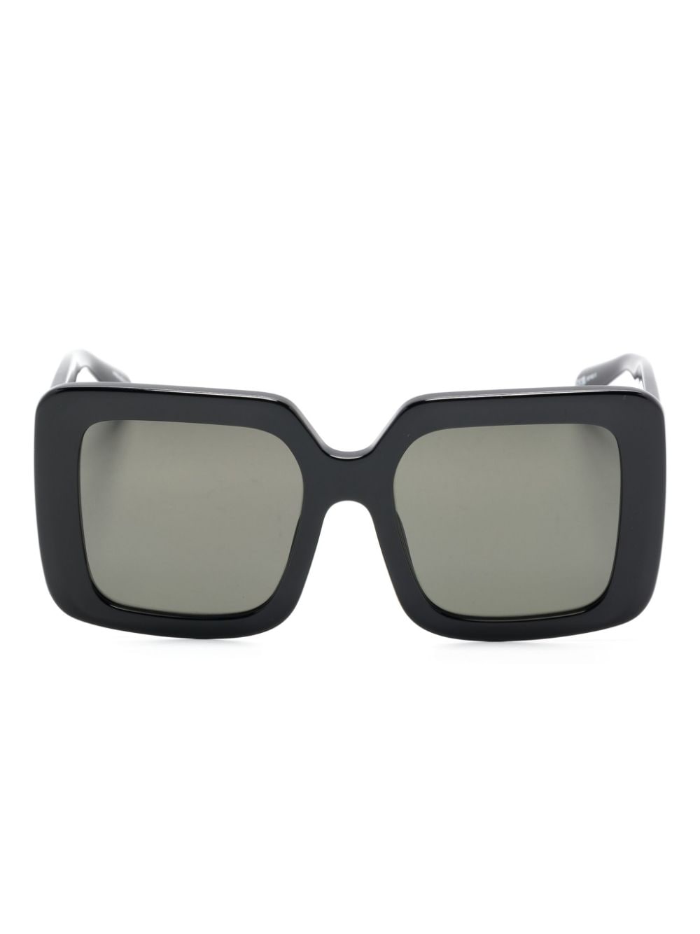 Linda Farrow Shelly Oversize-frame Sunglasses In Black