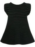 Pleats Please Issey Miyake Bounce plissé knitted top - Green