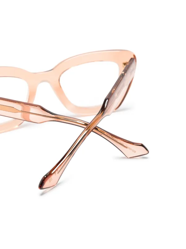 Gucci Eyewear Occhiali cat-eye Marrone FARFETCH IT