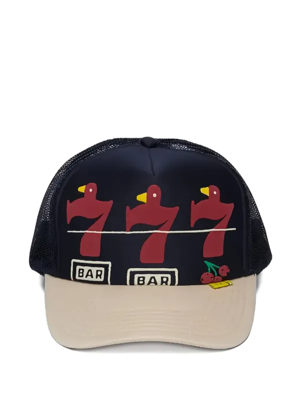 KAPITAL Lucky Battery Bird キャップ | ブラック | FARFETCH JP