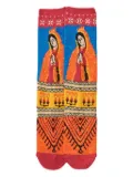 KAPITAL Maria knitted socks - Blue