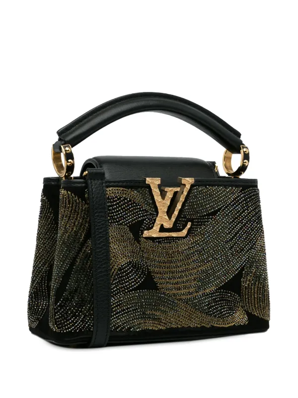 Louis Vuitton Pre-Owned 2017 カプシーヌ ミニ サッチェルバッグ  