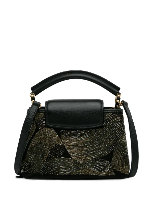 Louis Vuitton Pre-Owned 2017 カプシーヌ ミニ サッチェルバッグ  