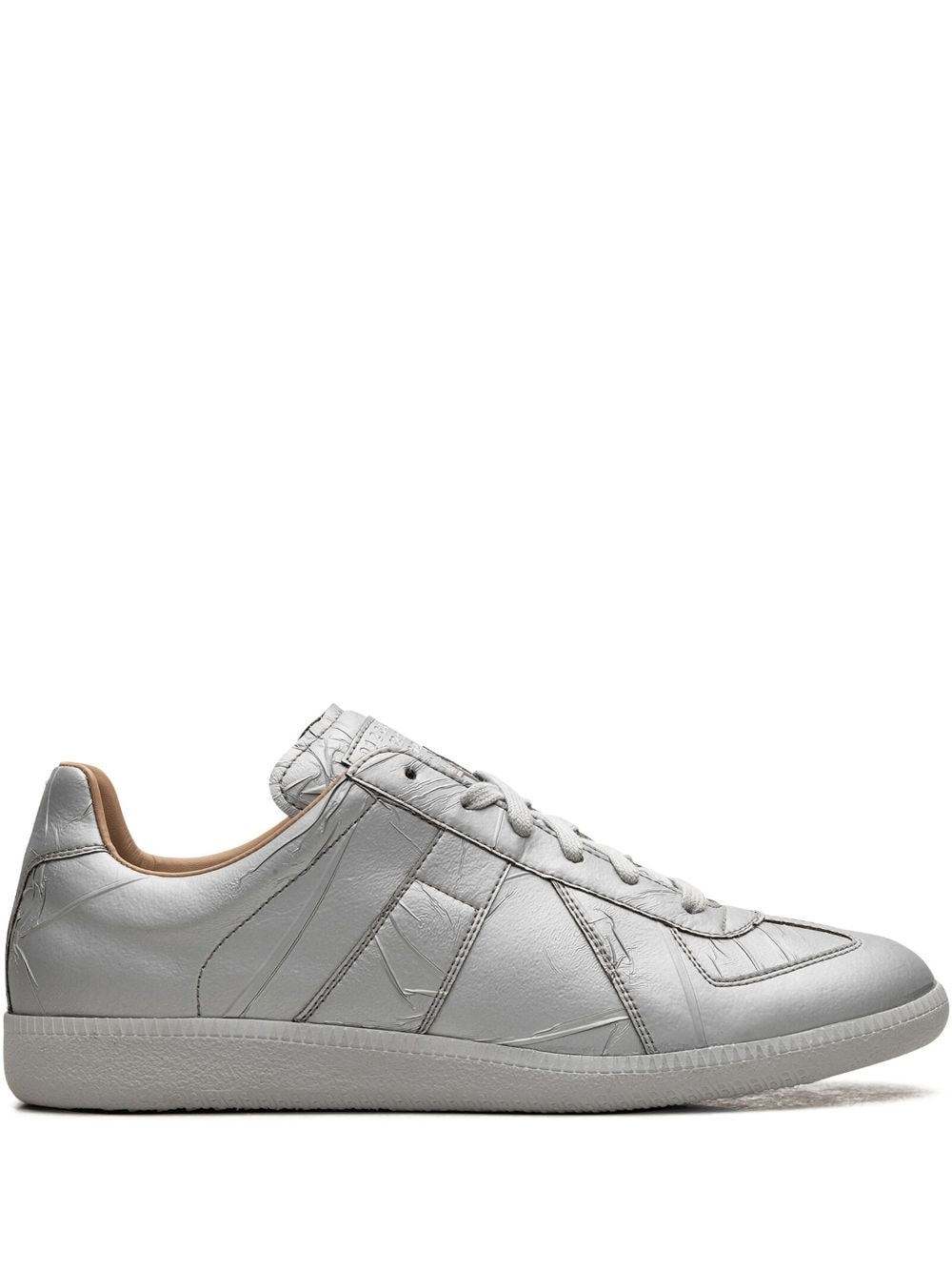 Maison Margiela Replica "Silver Cracked" low-top sneakers