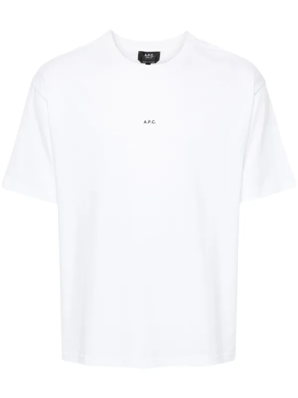 A.P.C. ロゴ Tシャツ | ホワイト | FARFETCH JP