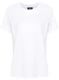 A.P.C. logo-embroidered T-shirt - White