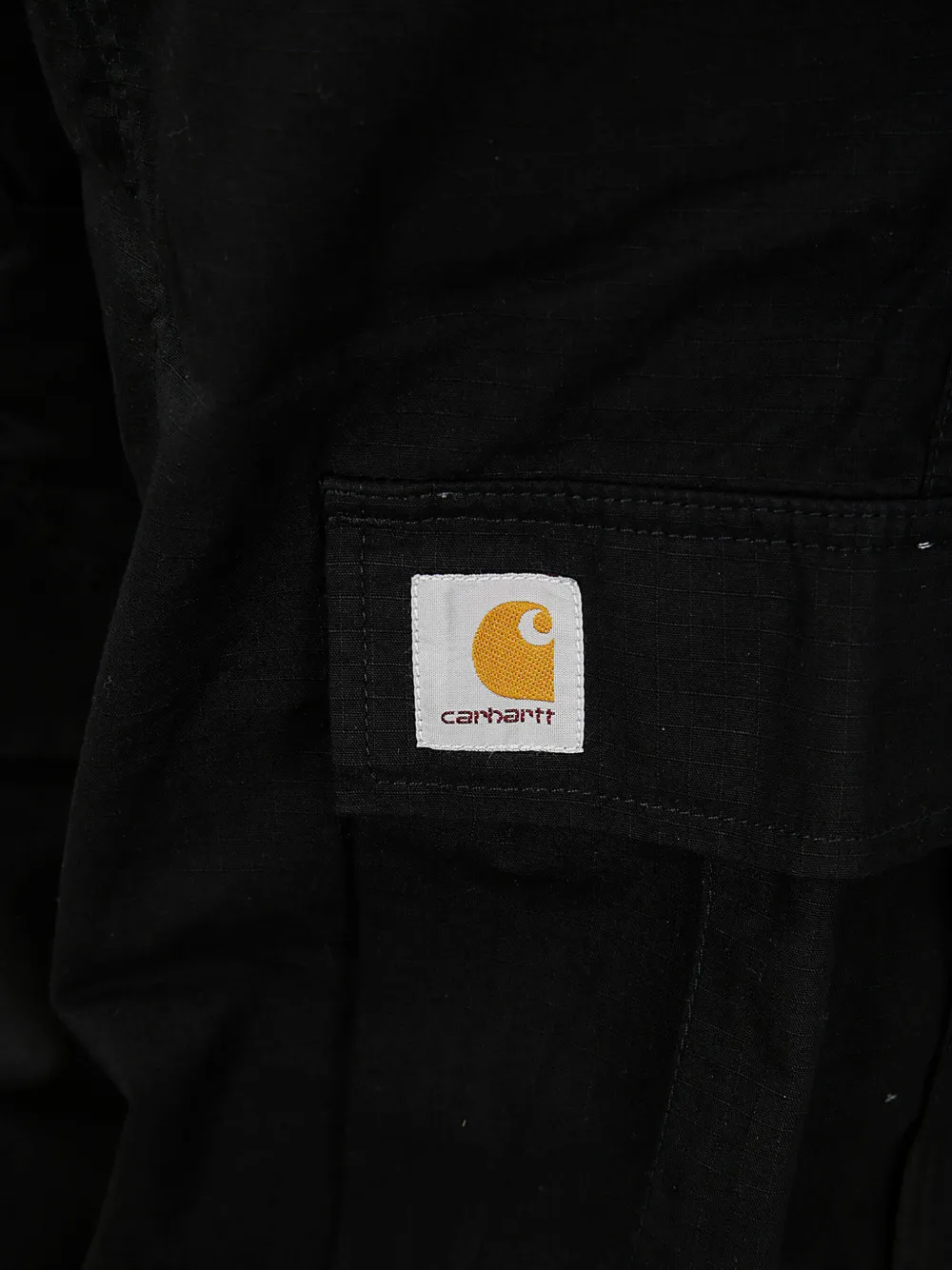 Carhartt WIP Katoenen straight cargo broek Zwart