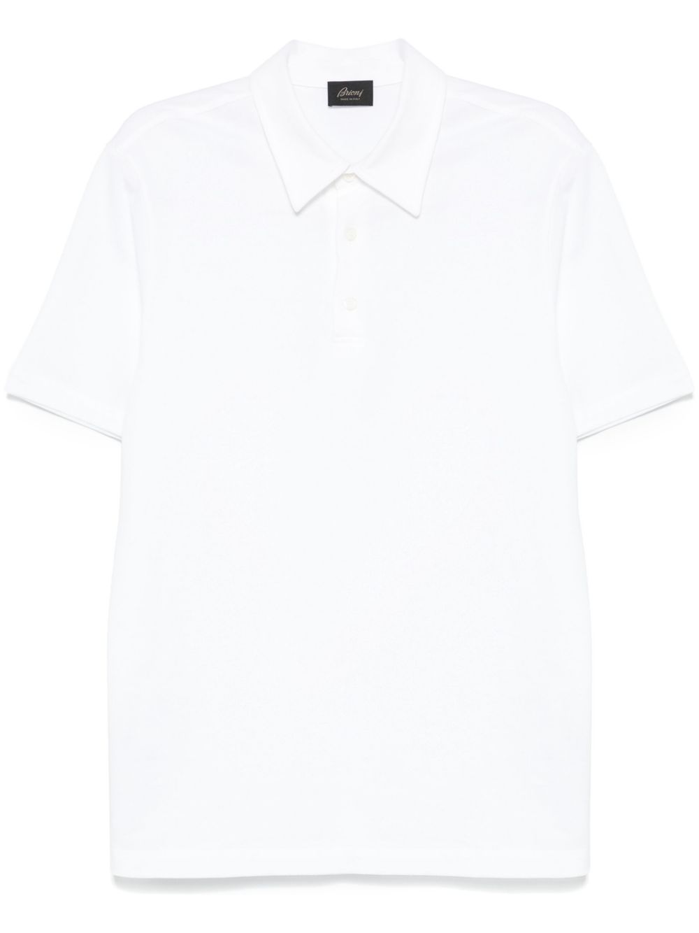 Brioni cotton polo shirt - White