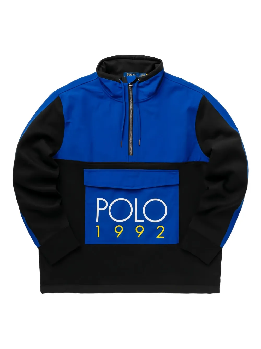 Polo Ralph Lauren panelled zip-up sweatshirt | Blue | Image 1