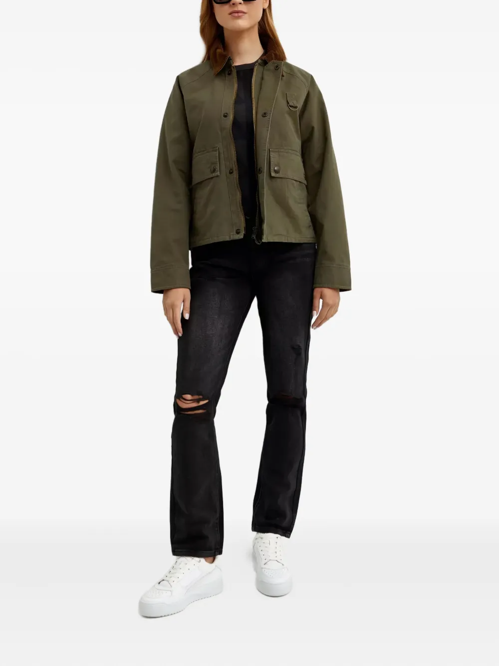 Polo Ralph Lauren corduroy-collar field jacket | Fitted Jackets | Image 2