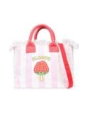 MC2 Saint Barth Kids Colette strawberry-print beach bag - Pink