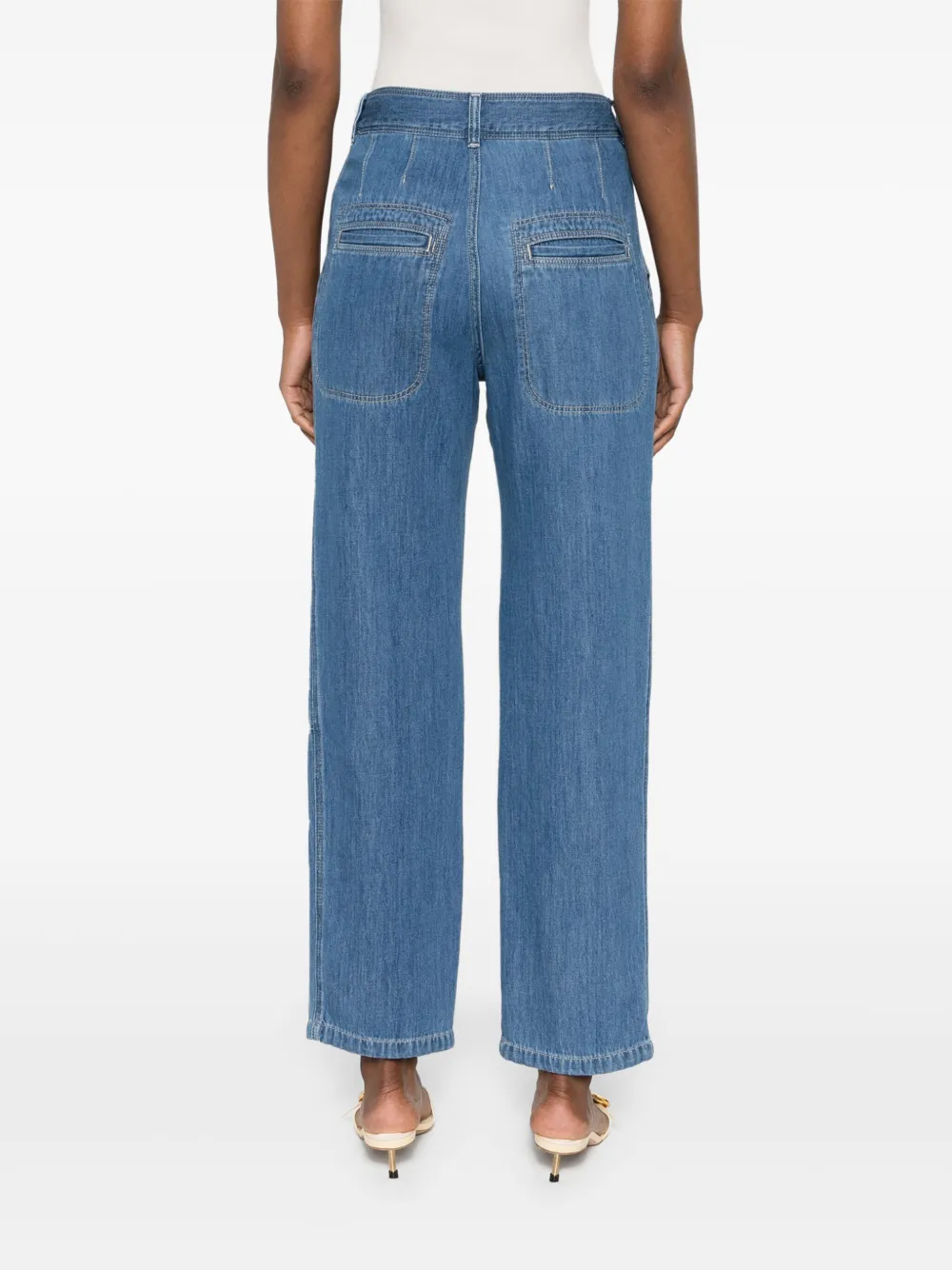 ISABEL MARANT Straight jeans Blauw