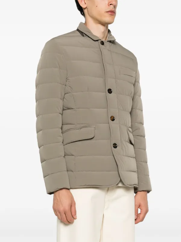 Moorer Zayn-KN Puffer Jacket | Grey | FARFETCH