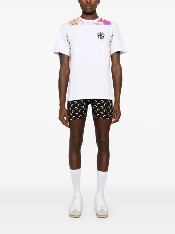 Marine Serre Regenerated Graphic T-shirt | White | FARFETCH