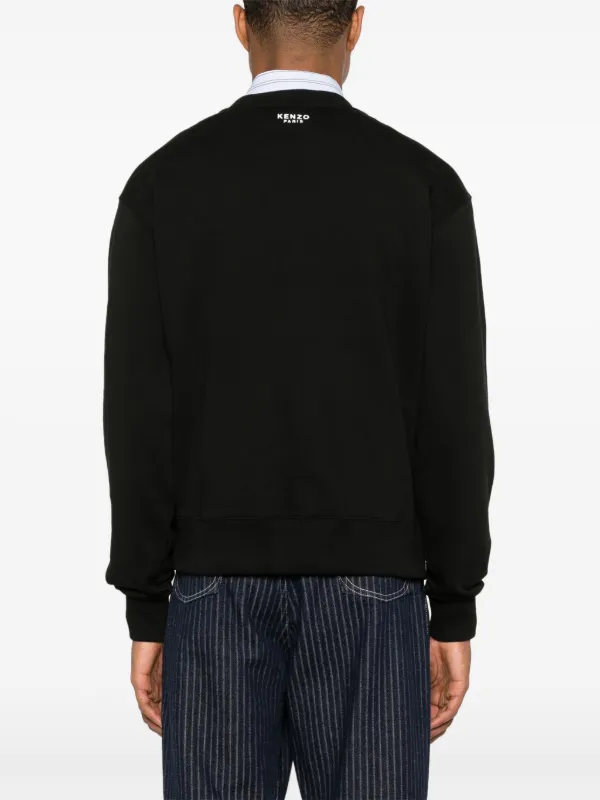 関税送料込【KENZO】ロゴプリント コットンスウェットシャツ KENZO VERDY MARKET' エンブロイダリー