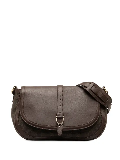 Gucci Pre-Owned 2000-2015 GG Supreme Stirrup crossbody bag