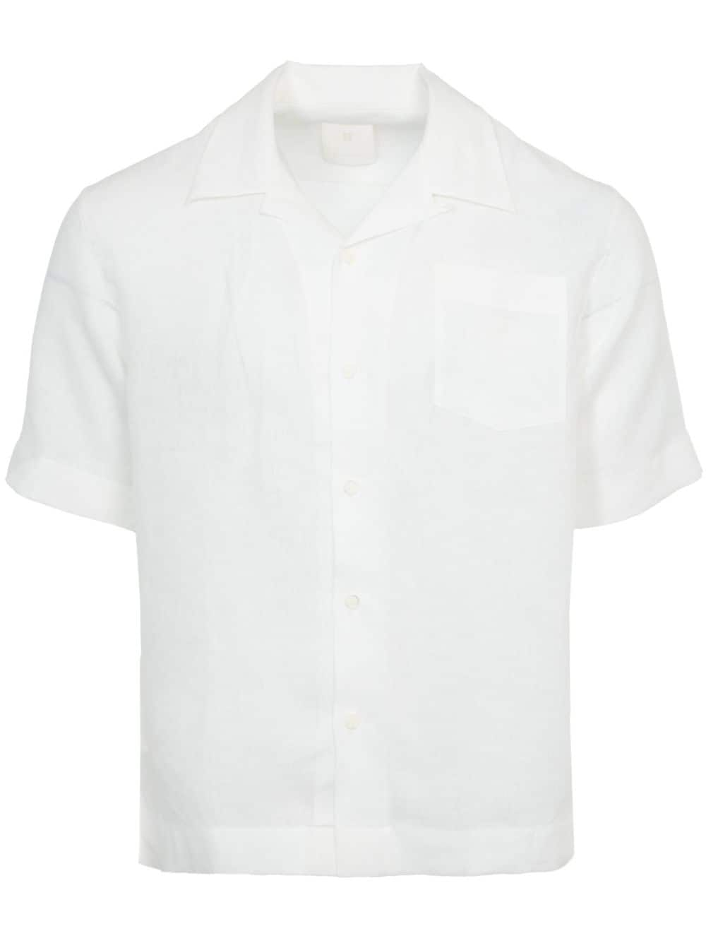 Givenchy Camicia stile bowling - Bianco