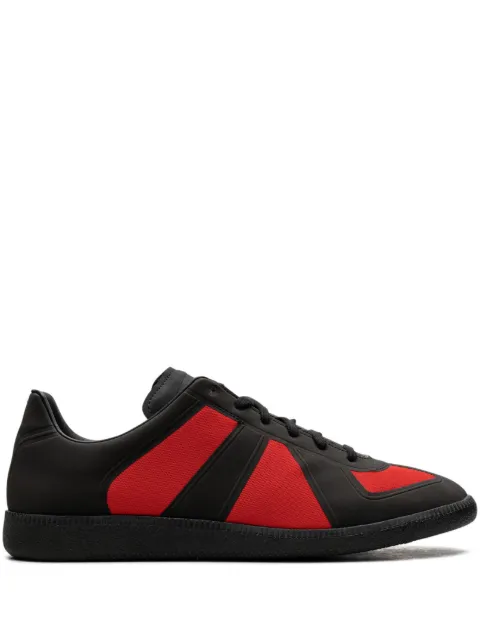 Maison Margiela Replica "Two Tone Red Black" low-top sneakers 