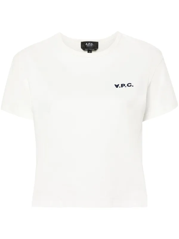 ブランド古着】APC / アーペーセー ロゴ刺繍 半袖Tシャツ | 半袖