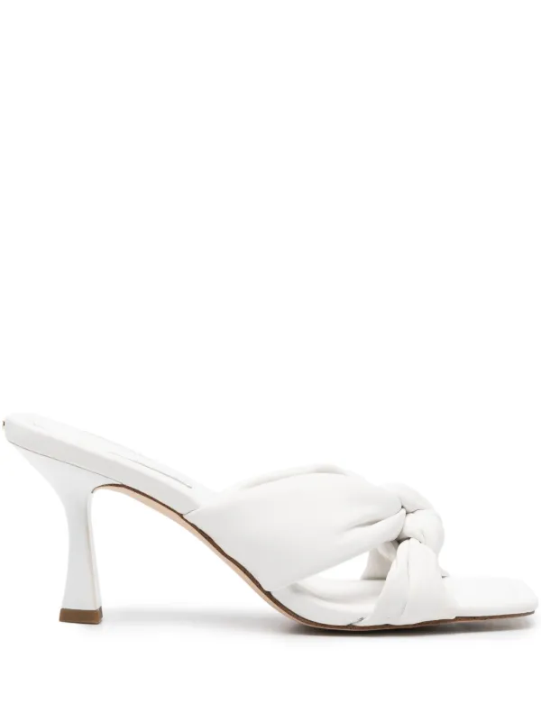 Michael Michael Kors Elena 75mm Mules White FARFETCH UK