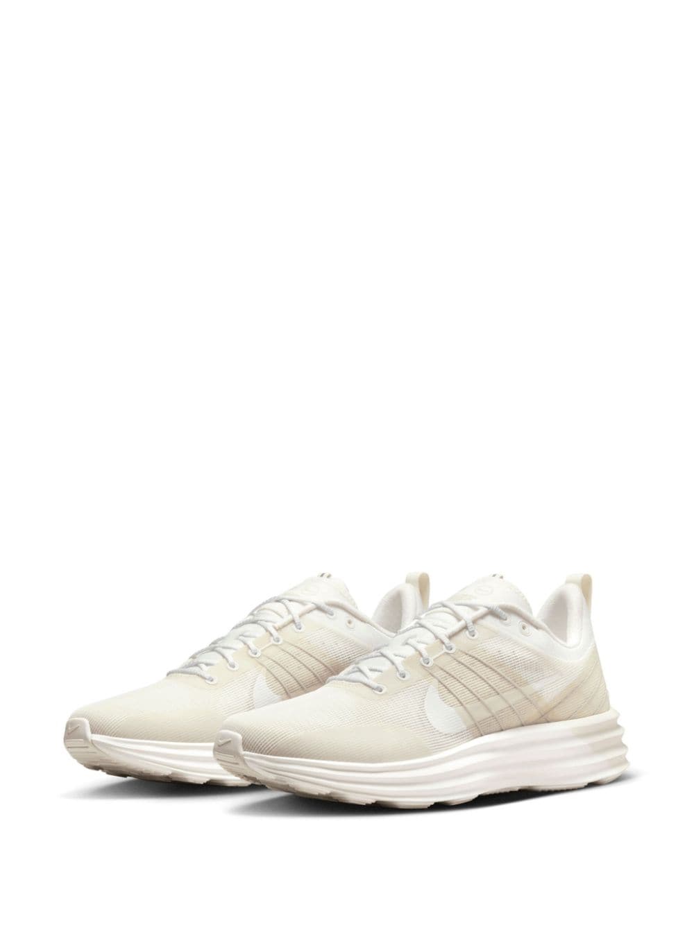 Nike Lunar Roam mesh-panelling sneakers - Wit