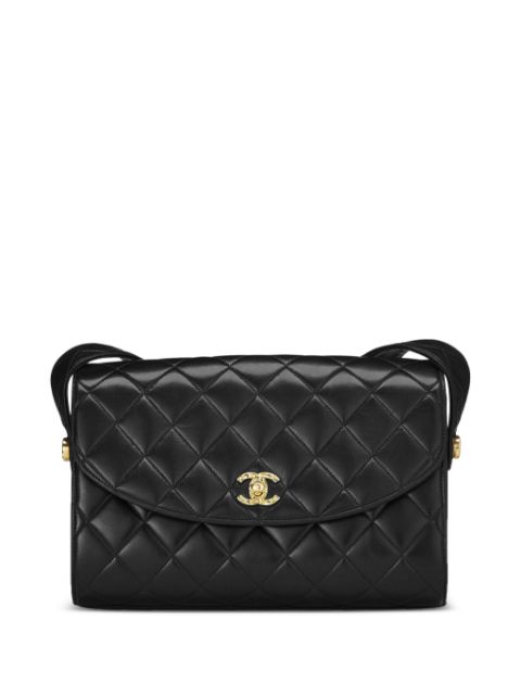 HOT SALE CHANEL 1991 small Classic Flap shoulder bag Women