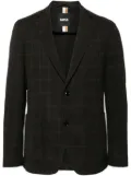 BOSS checked blazer - Green