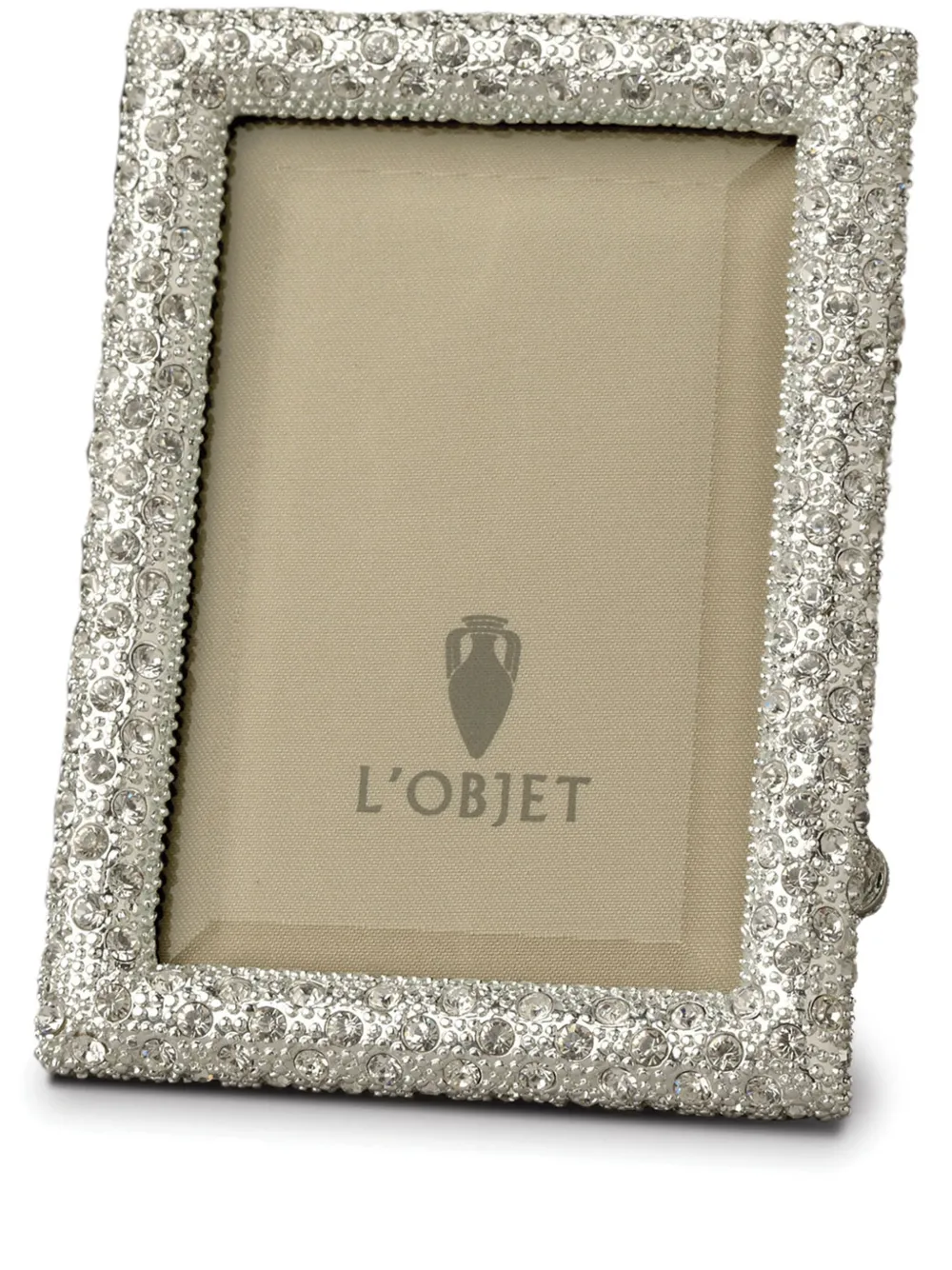 L'Objet パヴェフレーム 5cm x 8cm - シルバートーン L'Objet パヴェフレーム 5cm x 8cm - シルバートーン