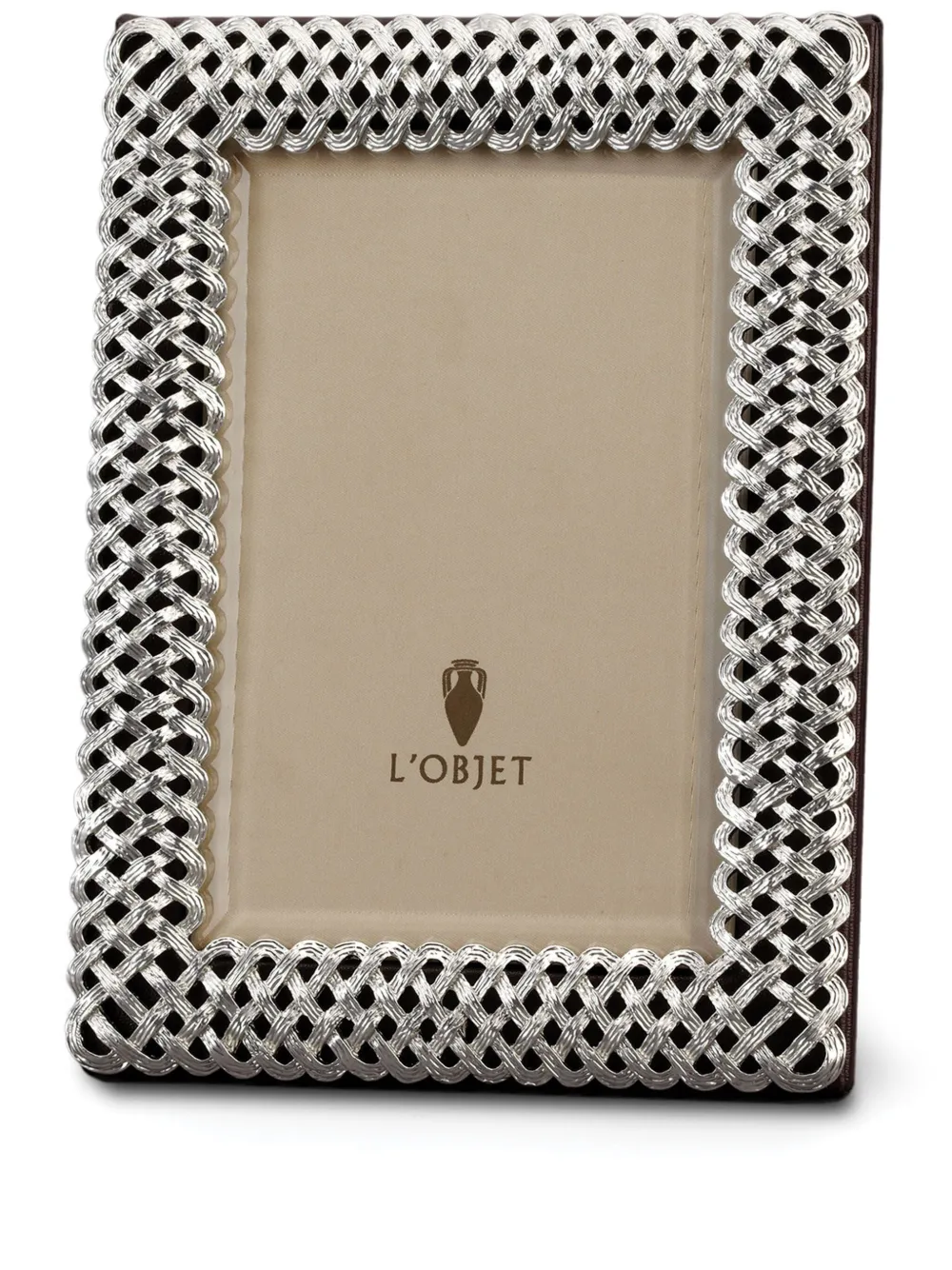 L'objet Braid Frame (13cm X 18cm) In Black