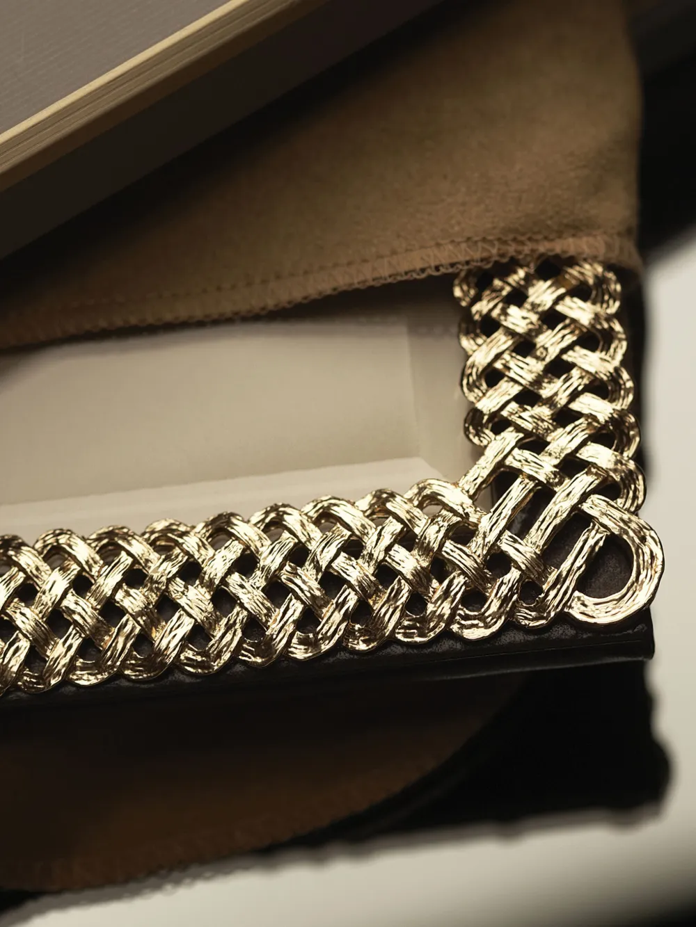 L'objet Braid Photo Frame (10cm X 15cm) In Gold