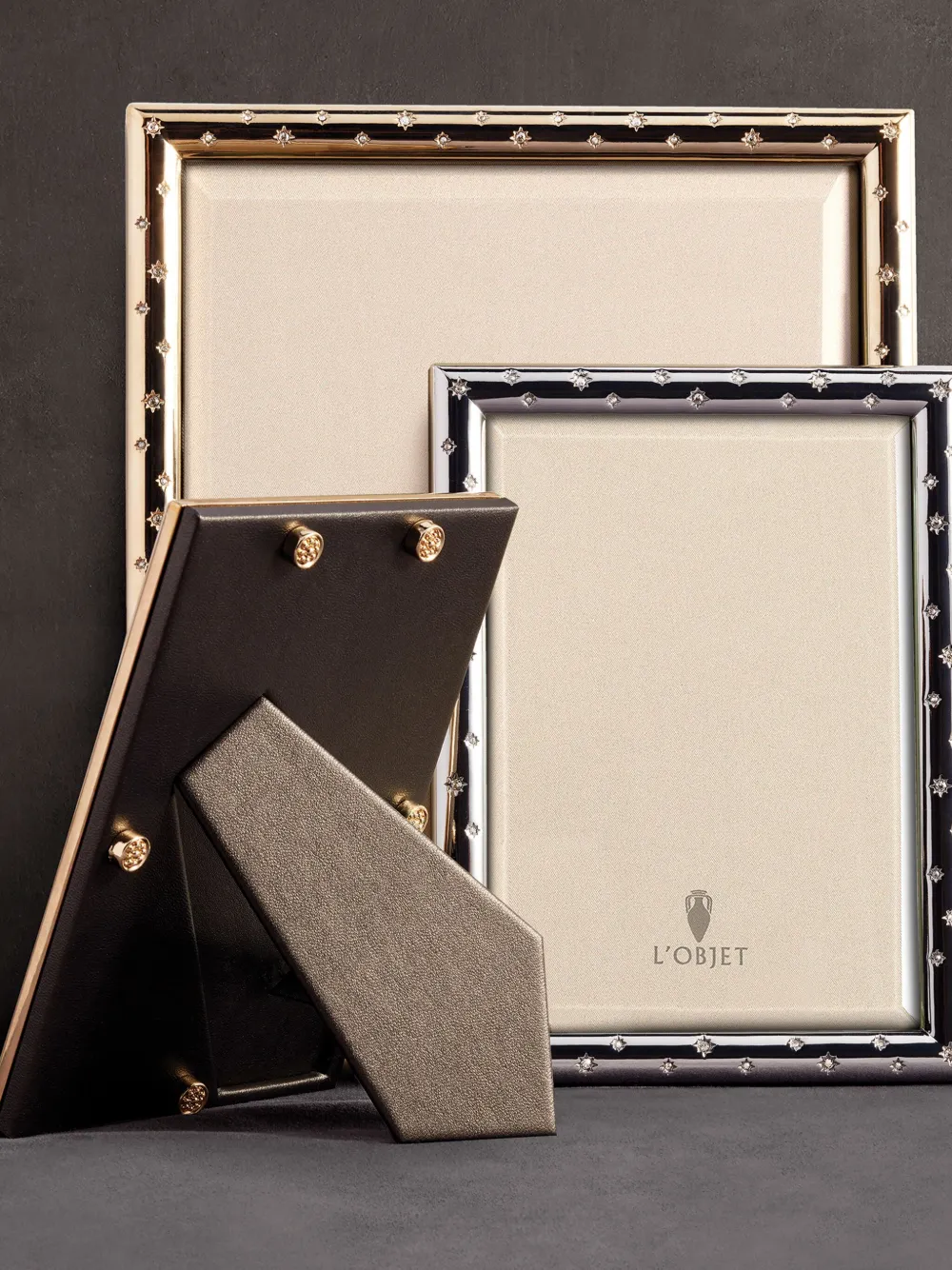 L'objet Stars Photo Frame (13cm X 18cm) In Gold
