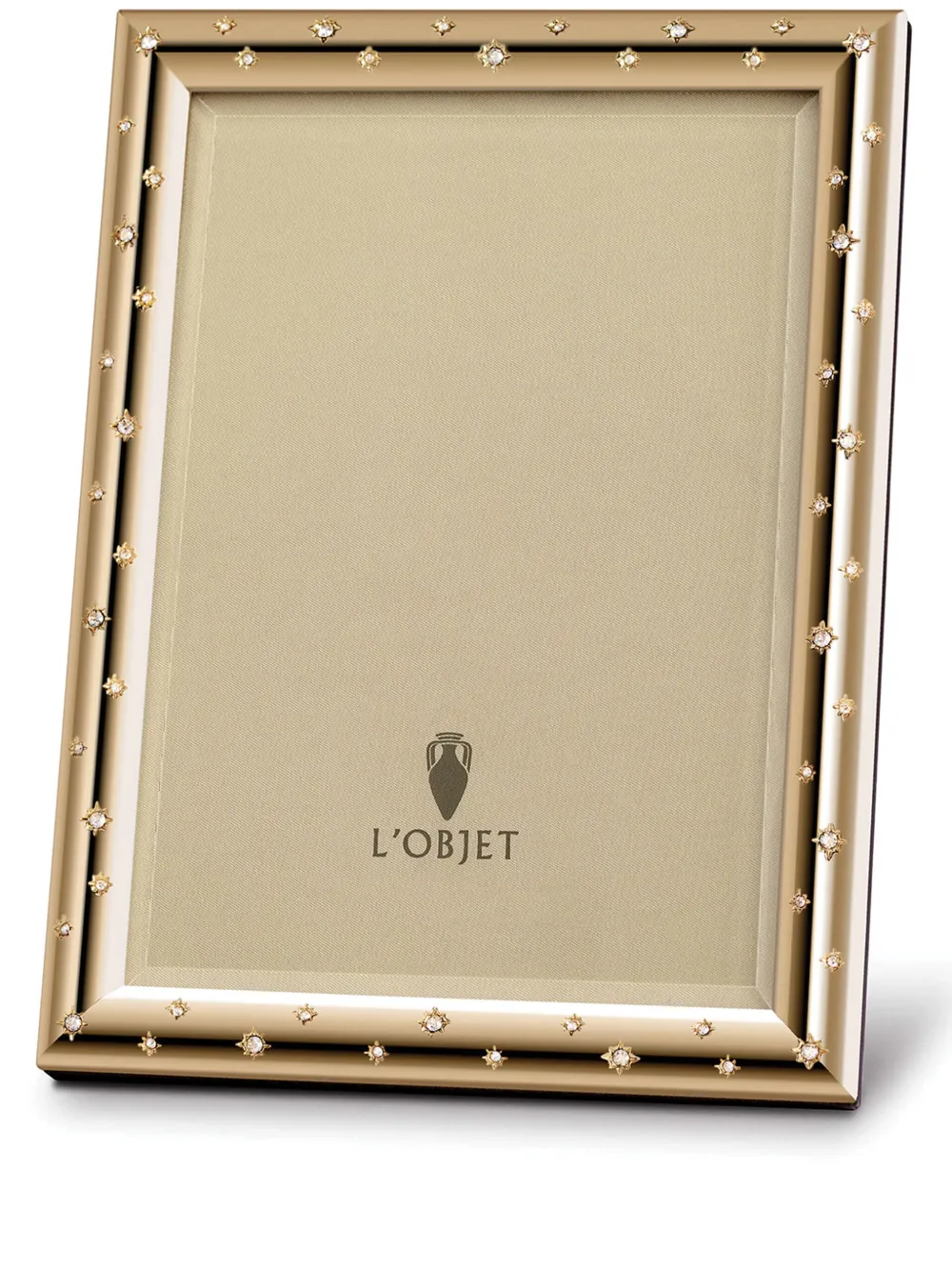 L'Objet Stars photo frame (13cm x 18cm) | Gold | Image 1