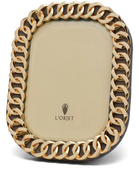 L'Objet Cuban Link photo frame (10cm x 15cm)