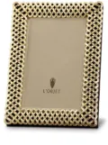 L'Objet Braid photo frame - Gold